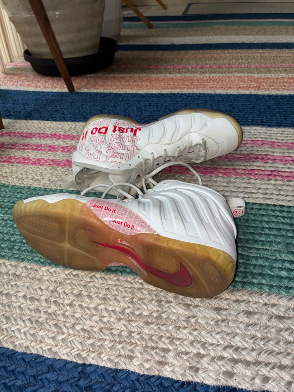 Nike Little Posite One "Takeout Bag or "Thank You Plastic Bag" Men 7Y Women 8.5 - Picture 8 of 10
